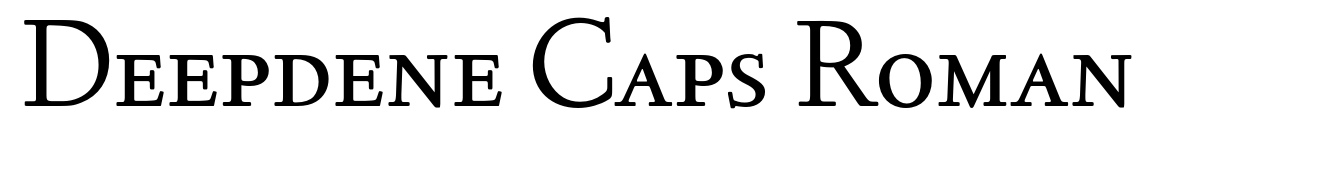 Deepdene Caps Roman